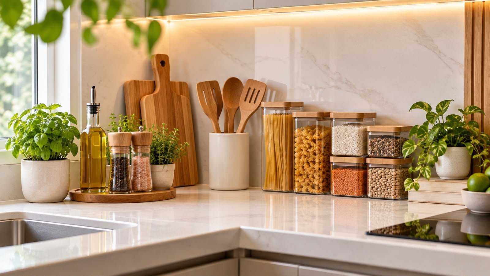 3 hábitos que deixam sua cozinha sempre organizada